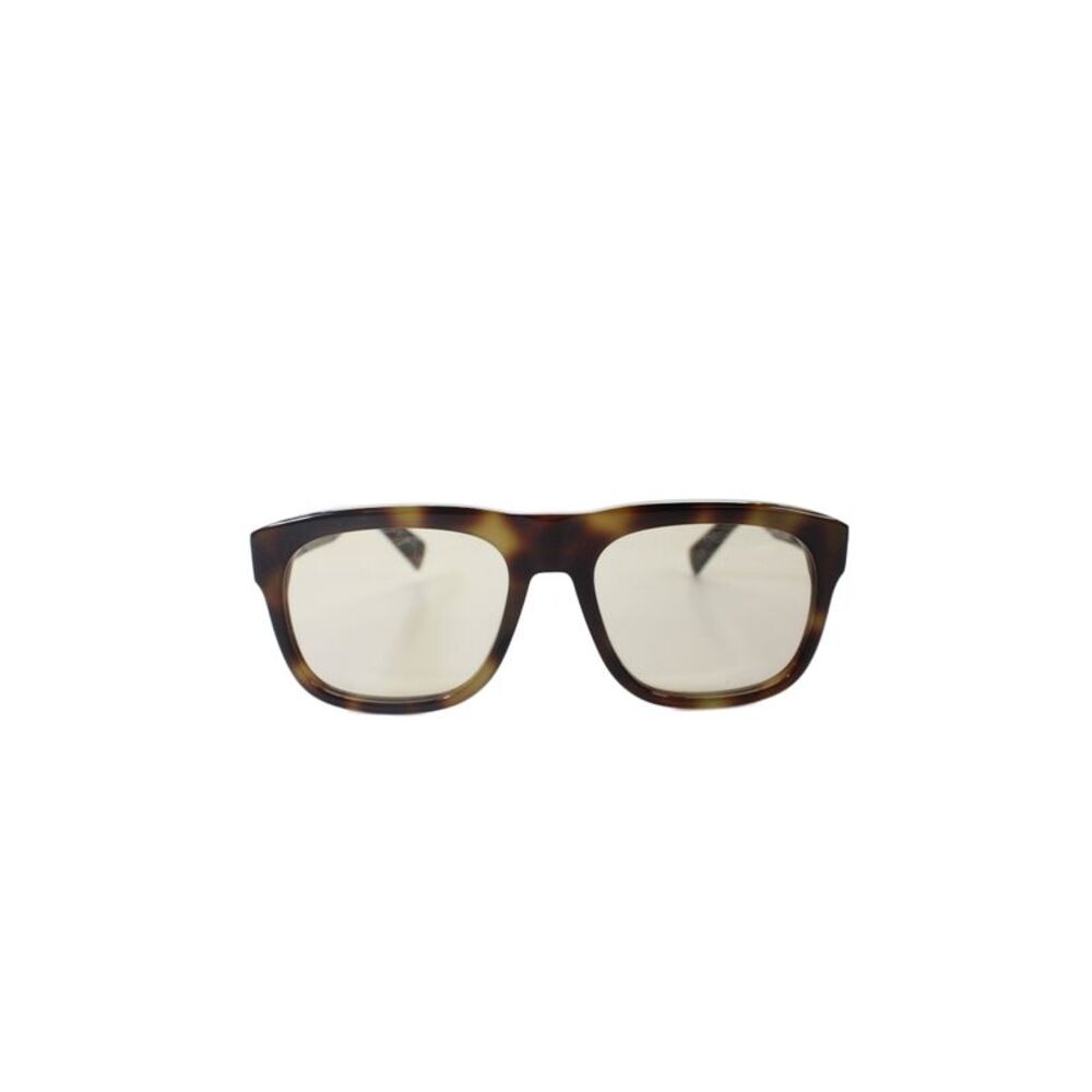 Saint Laurent Womens SL 558 013 Square Tortoise Shell Print Sunglasses Brown